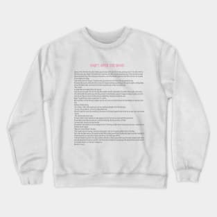 Don't open the door - short story Crewneck Sweatshirt